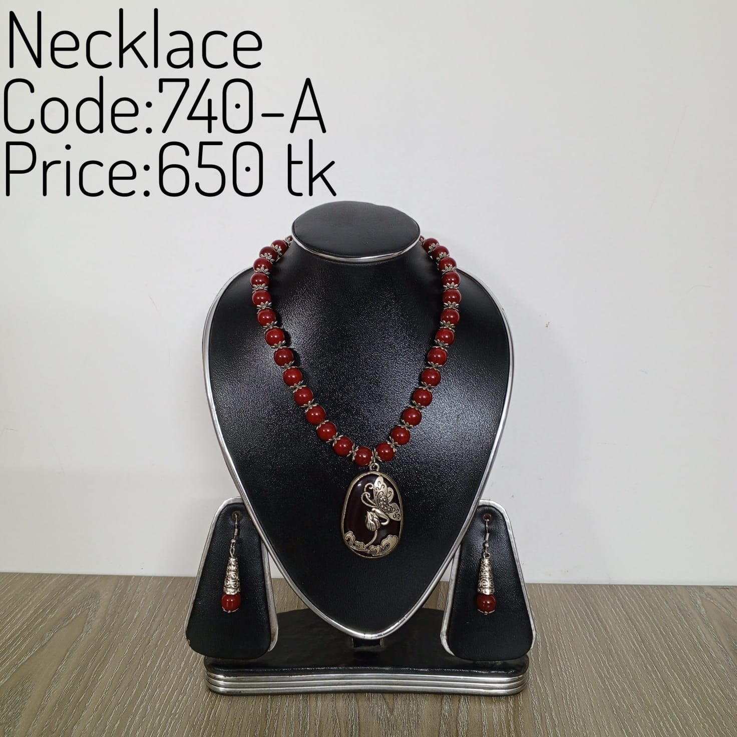 Neklace with earings 0740