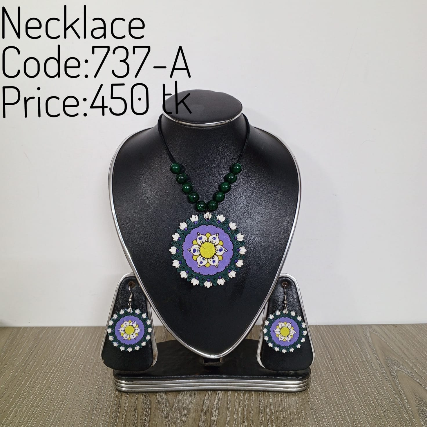 Neklace with earings 0737